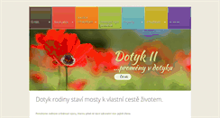 Desktop Screenshot of dotyk2.cz