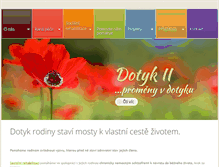 Tablet Screenshot of dotyk2.cz